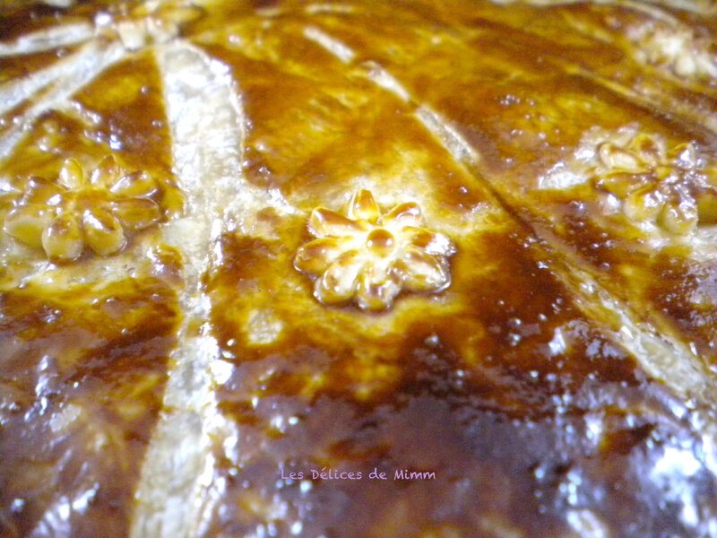 Galette des rois à la crème d’amandes 3