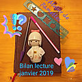 Bilan <b>Lecture</b> janvier <b>2019</b>