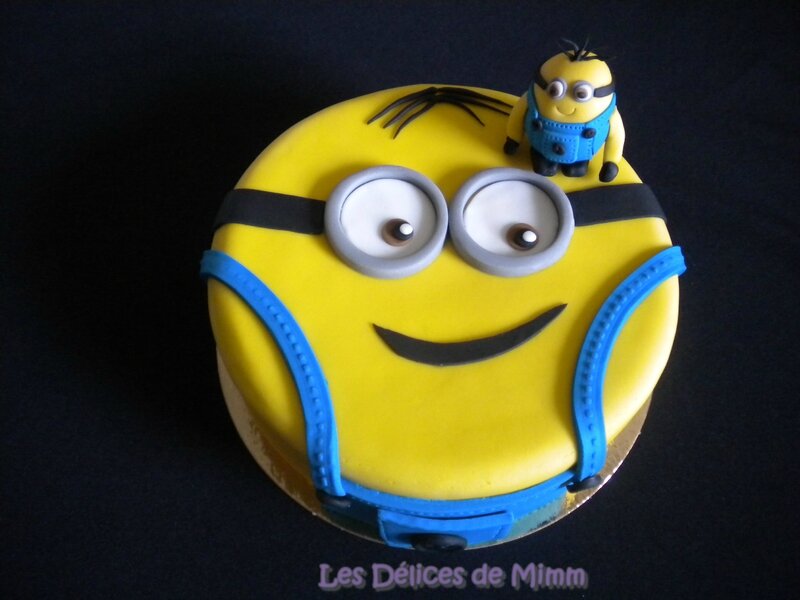 Gâteau Minion 9
