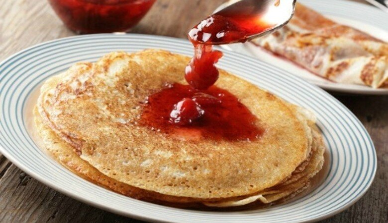 crêpes confiture