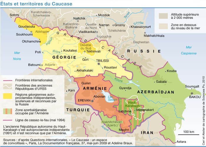 Caucase et peuples