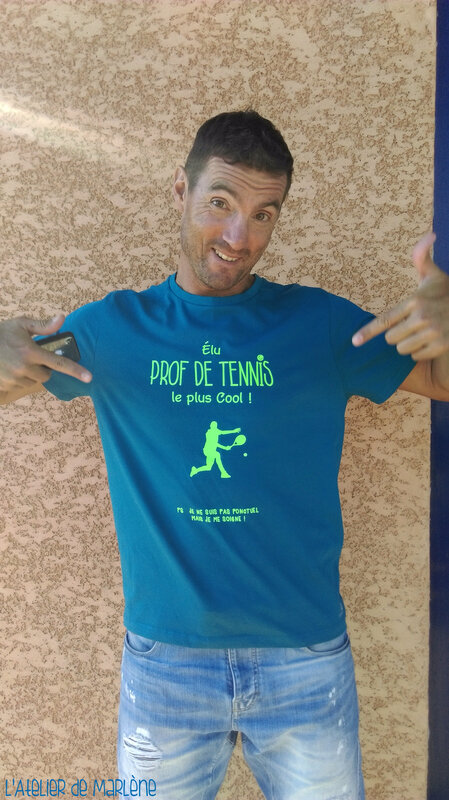 tee shirt sport tennis 1