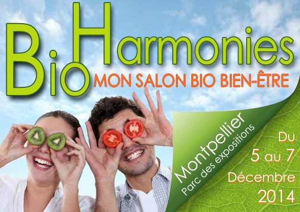 salon bio harmonies montpellier 2014 affiche