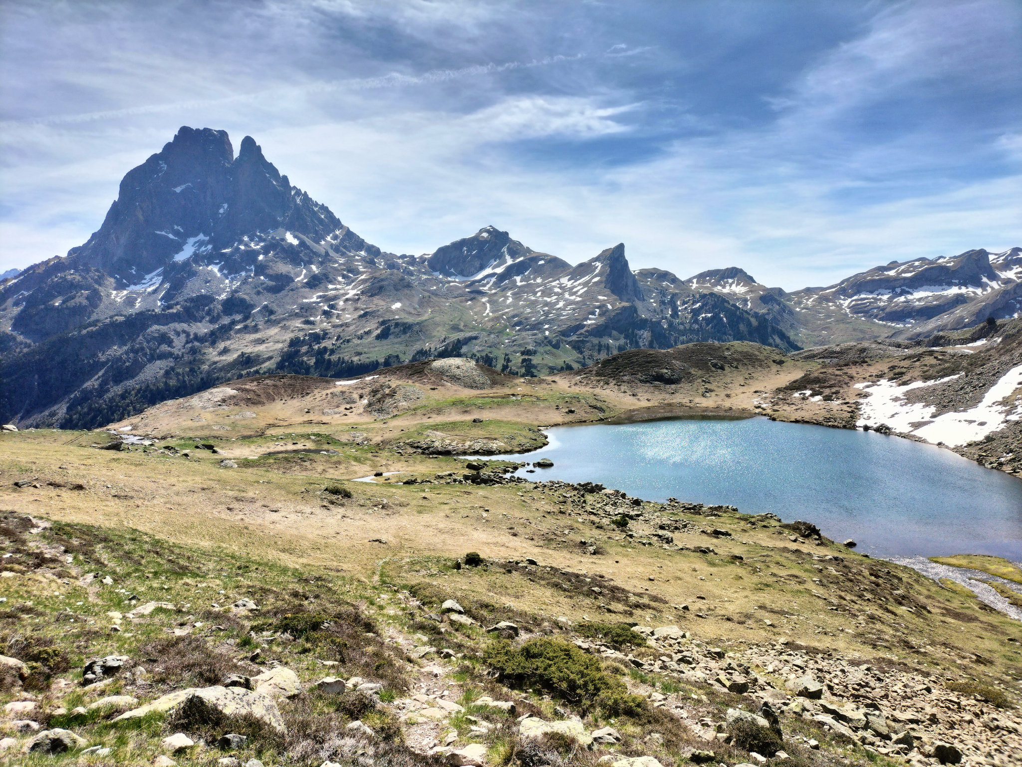 Lacs d'Ayous, lac du Miey et pic du Midi d'Ossau (64)