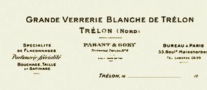 TRELON-Verrerie Blanche