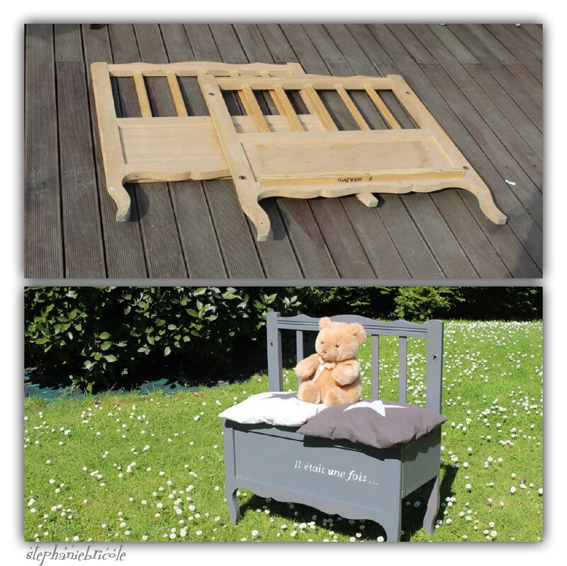 banc diy récup