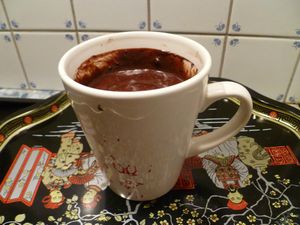 CAKE AU CHOCOLAT EN MUG 1