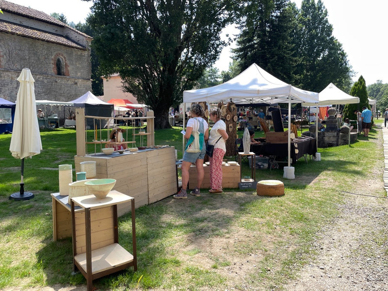 Marché des Métiers d'Art 25 juin 2023 Abbaye de l'Escaladieu (18)