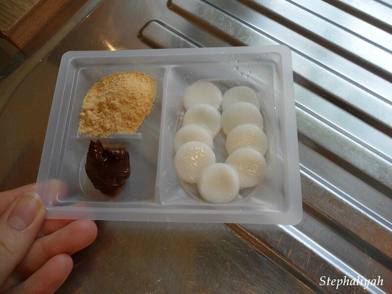 Chocolate kinako mochi - 4