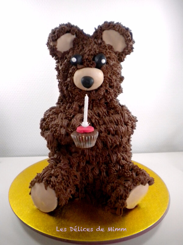 Mon gâteau nounours 4