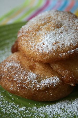 recettes dessert Mardi gras mais pas trop quand même : beignets croustillants