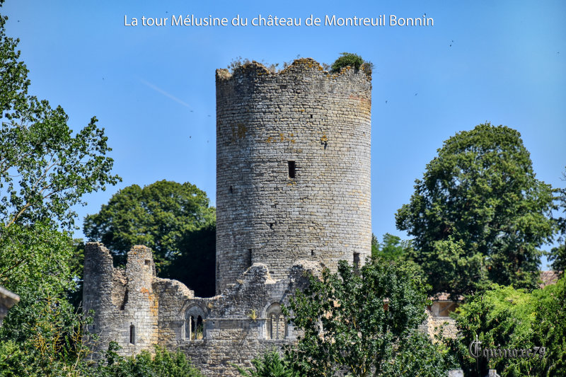 tour Mélusine Château Montreuil Bonnin Poitou