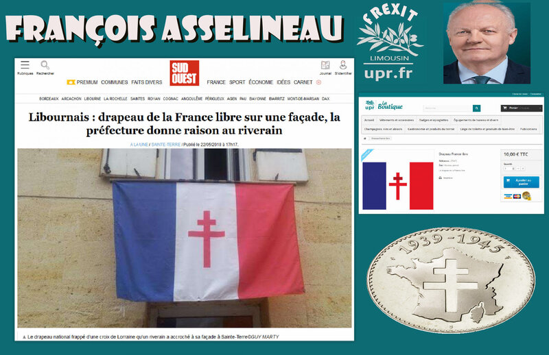 FA FRANCE LIBRE DRAPEAU