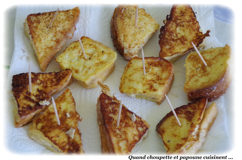 bouchées de pain perdu aux sardines-9860