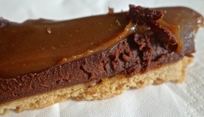 tarte chocolat-caramel