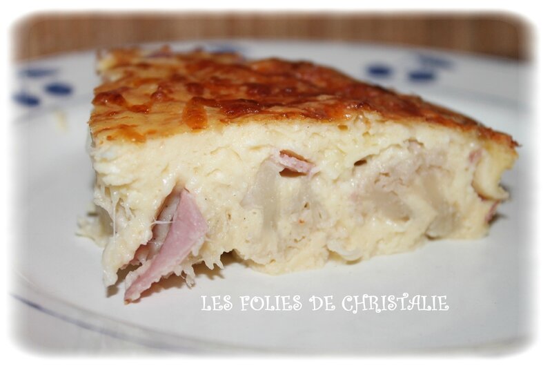 Quiche sans pâte chou-fleur 2