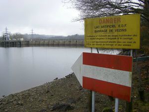 barrage de Vezins Sélune