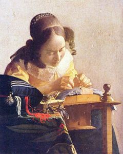 la dentellière vermeer
