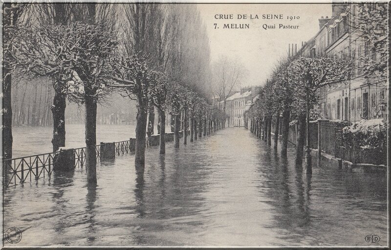 Melun - Crue 1910 - 2