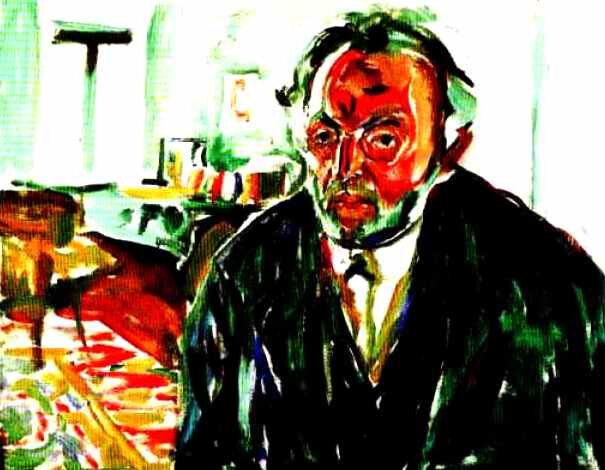 Munch autoportrait