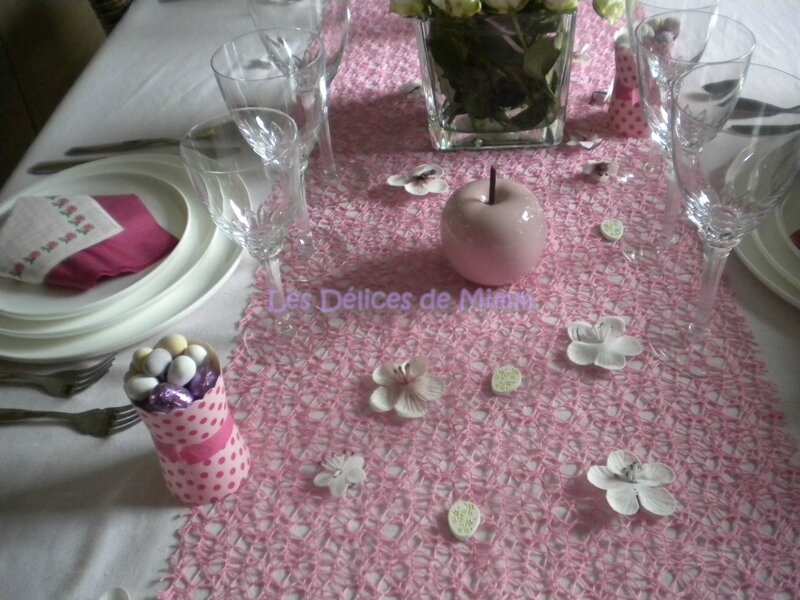 Ma table de Pâques très girly en rose 6