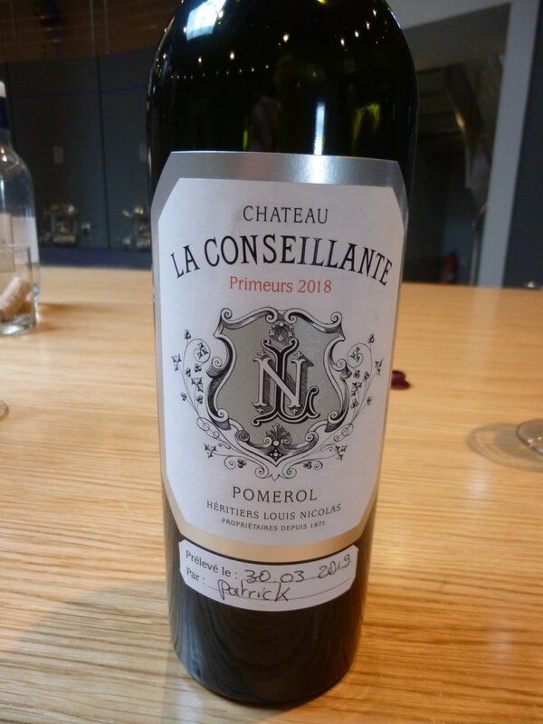 La conseillante 2018