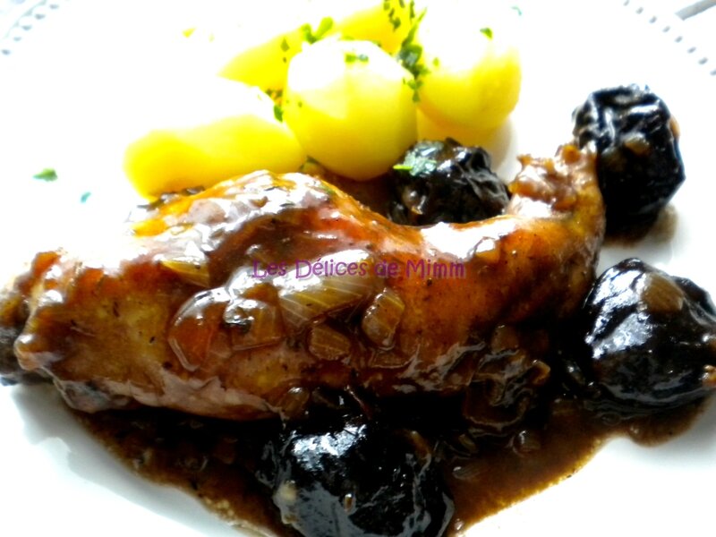 Cuisses de lapin aux pruneaux et à la bière 5