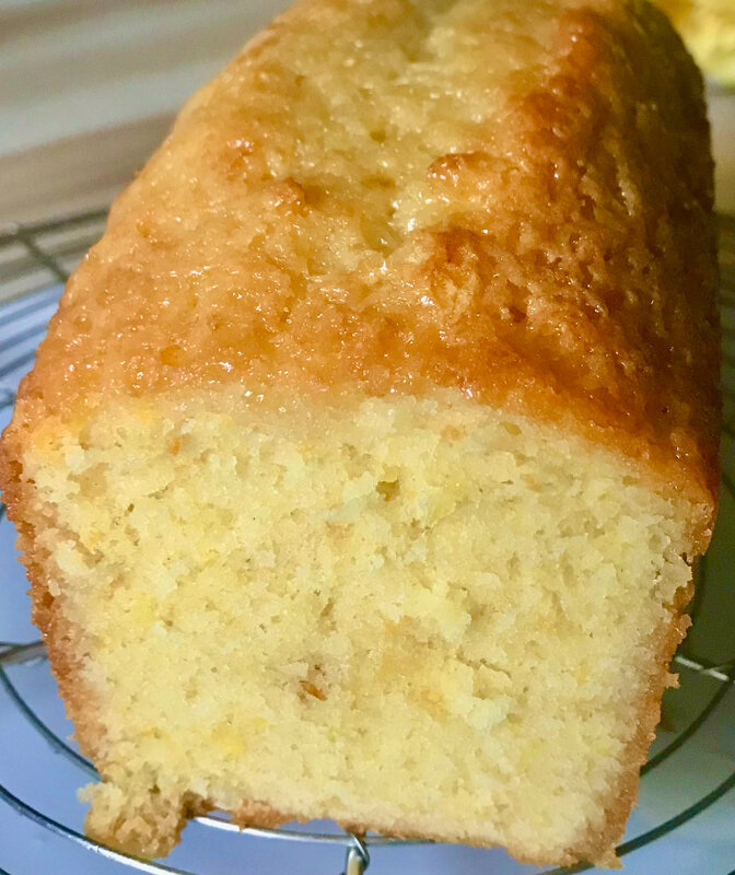 cake au citron et à l'huile d'olive de Christophe Bacquié