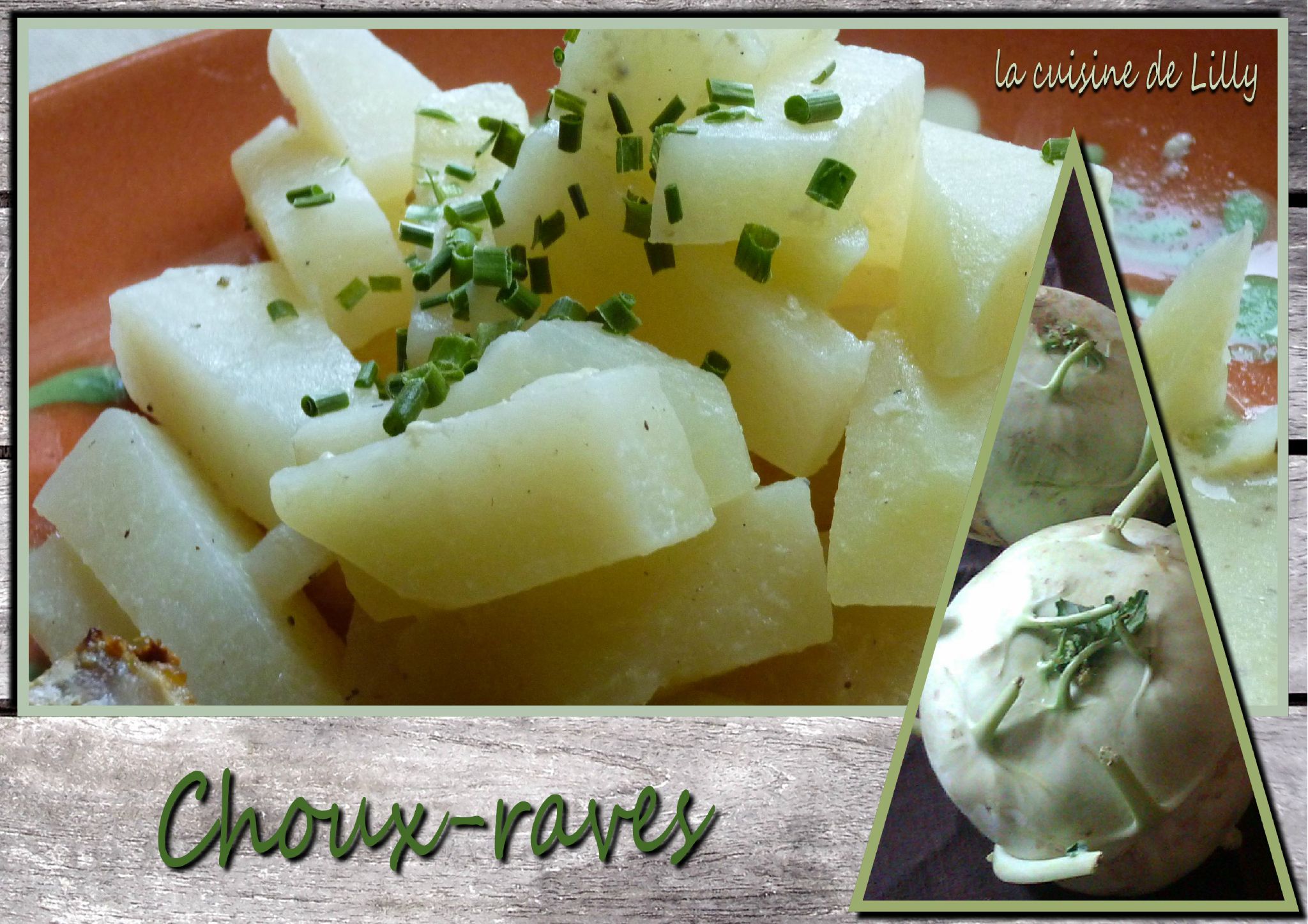 Palette de porc à la diable et choux-raves - La cuisine de Lilly