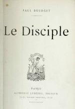 Paul Bourget Le Disciple couv - 1