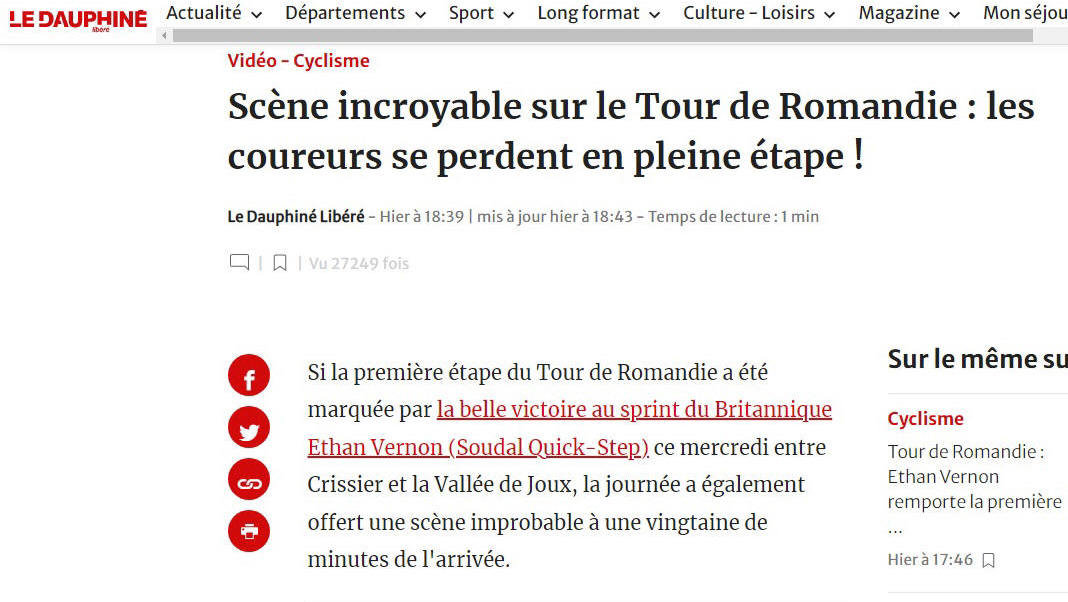 Tour en rond