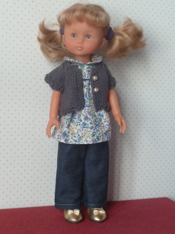 Claire en bleu