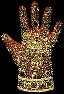 gant imperial byzantin XIIIeme