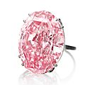 '<b>Pink</b> Star' <b>diamond</b> auctioned by Sotheby's for $83 million; a world record for a gemstone. 