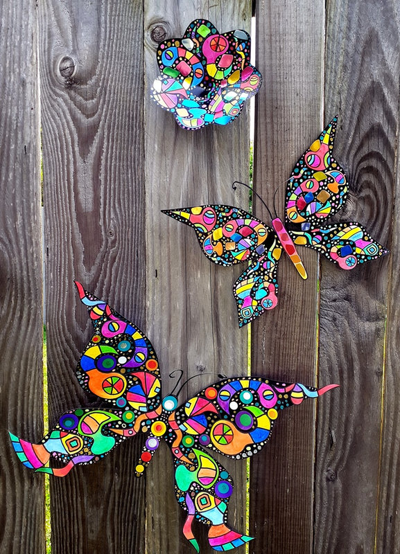 432-Fleurs Printemps - Papillon Kandinsky (92)
