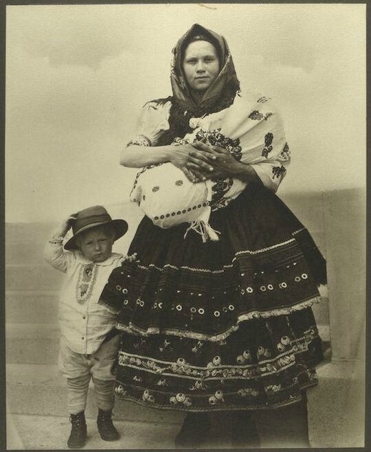 slovaque et ses enfants