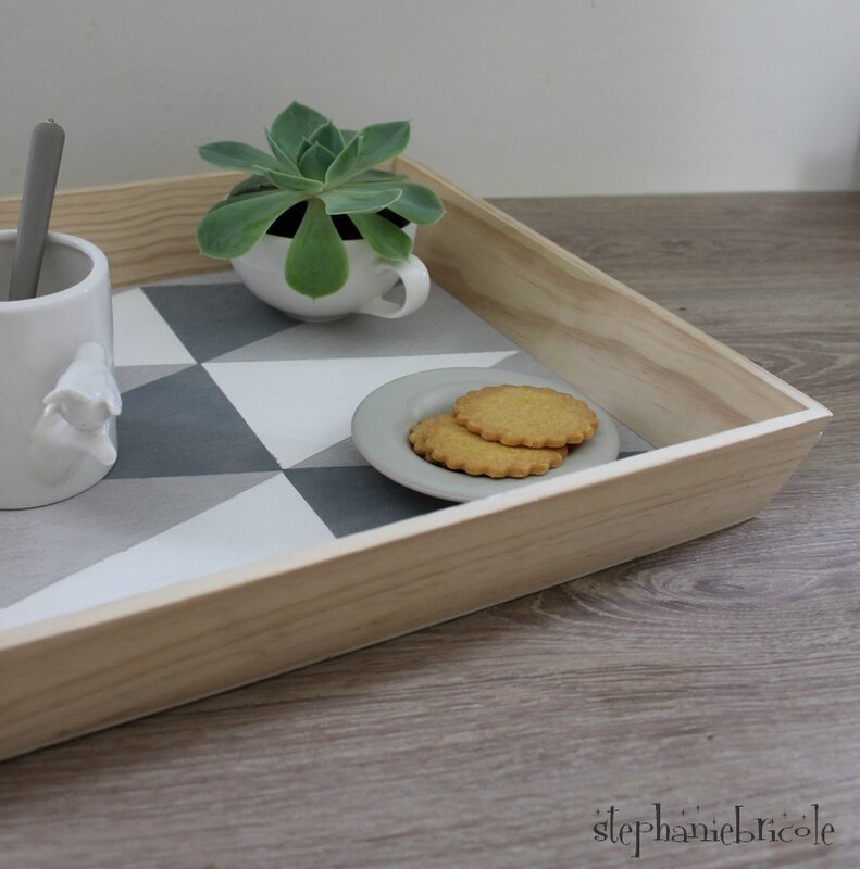 diy plateau deco