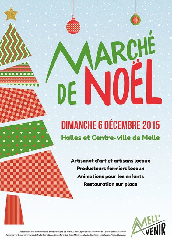 Affiche Marché de Noël 2015