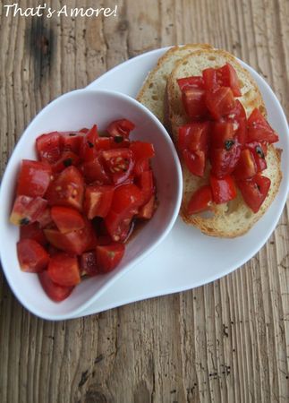 Bruschetta à la tomate