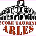 Remerciements de l'<b>école</b> <b>taurine</b> d'<b>Arles</b>