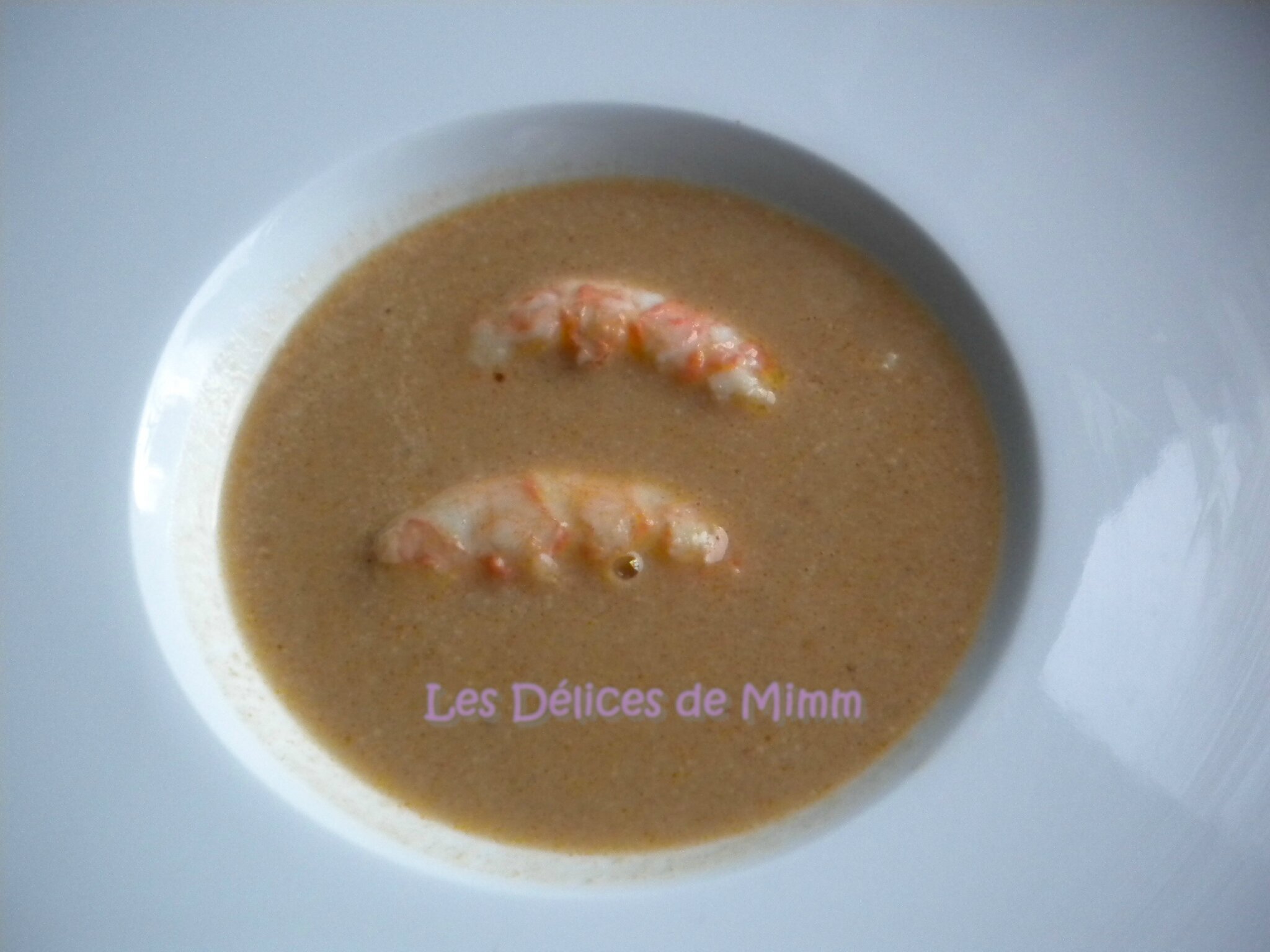 Bisque de langoustines Les Délices de Mimm