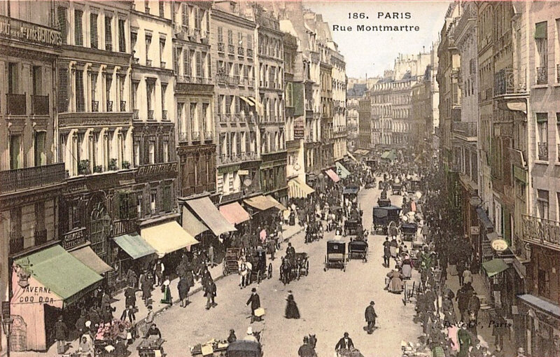 CPA Paris Rue Montmartre