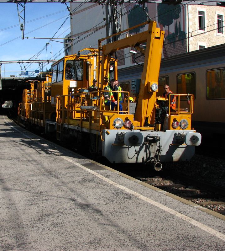 Machine de travaux, Montpellier