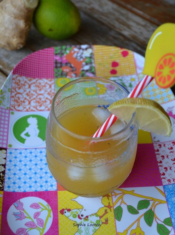 Cocktail ananas gingembre