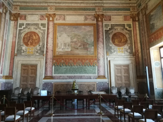 Rome Esquilino Monti Sud Latran palais du Latran 5 Salle de la Conciliation