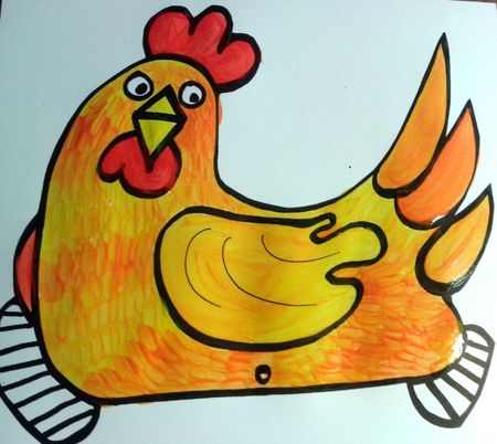 80_Pâques_Ma poule a pondu