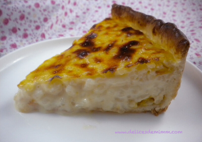 Tarte au riz à ma façon 5