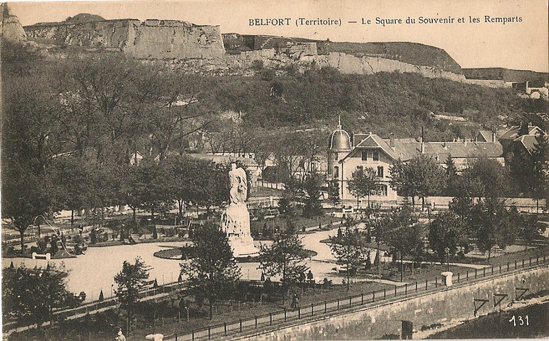 Belfort CPA Square Souvenir 2c Aménagements faits