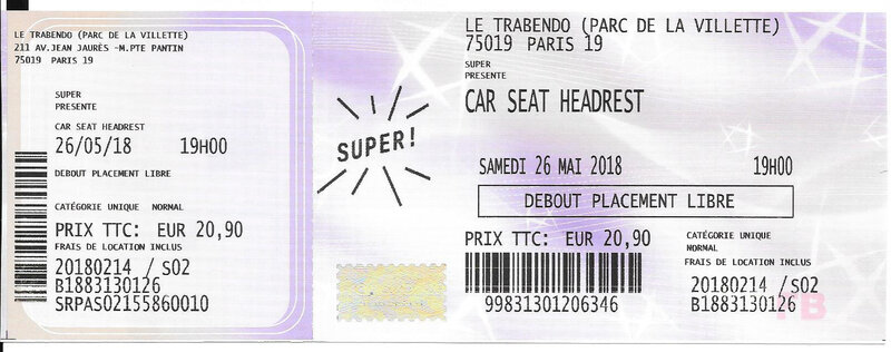 2018 05 26 Car Seat Headrest Trabendo Billet