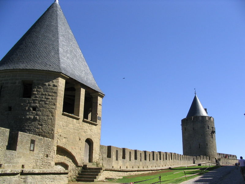 La Cité de Carcassonne : Les remparts
